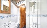 The light and airy bathroom is on the ground floor. - Thumbnail Image