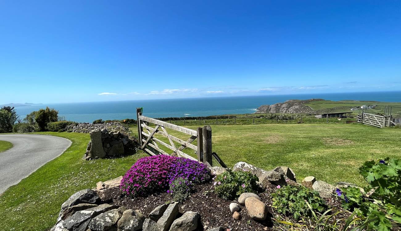 Take in the spellbinding view as you arrive. 