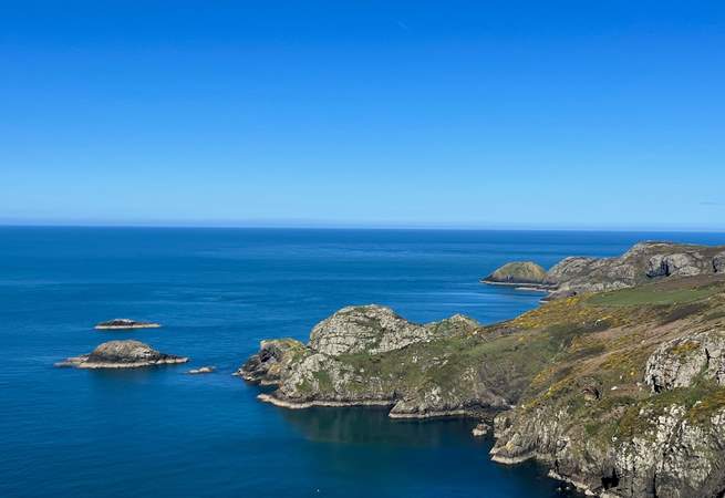 Gaze out of the cottage windows at this mesmerising view. 