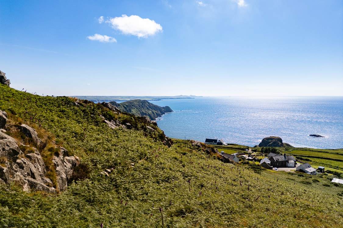 Nestling in a  spectacular, cliff top location.