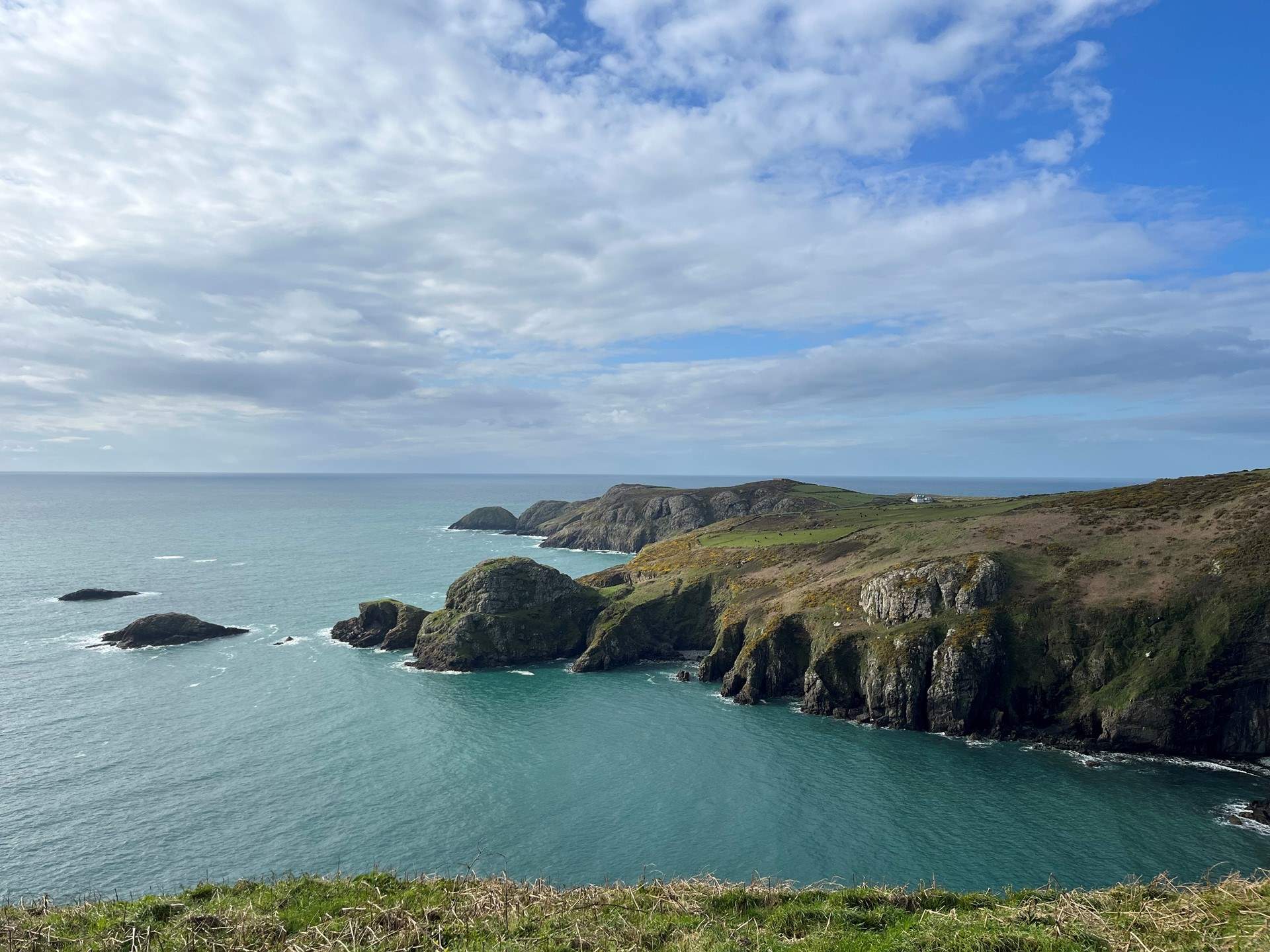 Discover craggy coves and sandy beaches along the coast path near the cottage.