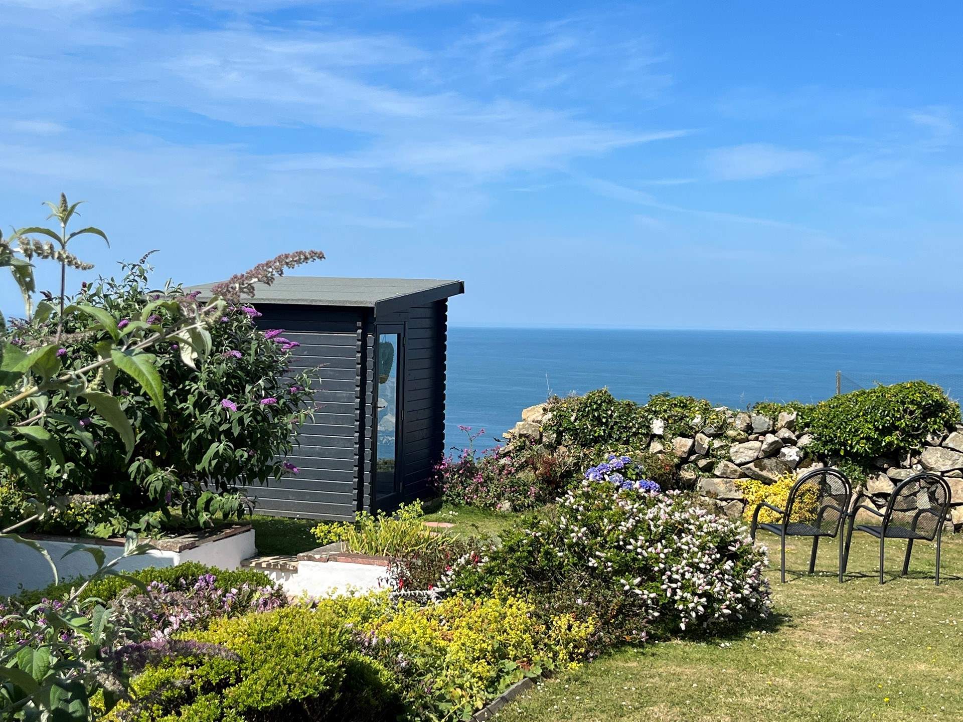 Listen out for the seals on the cliffs below. 