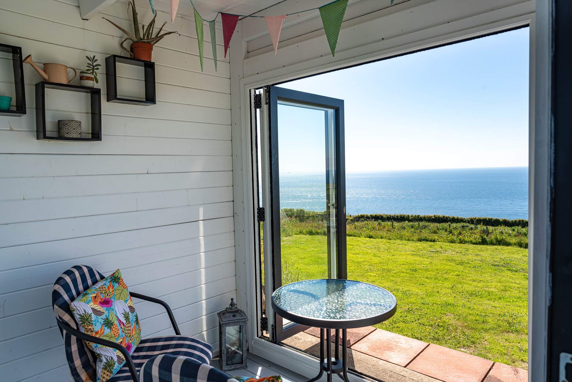 Watch the magnificent Pembrokeshire sunsets from this spellbinding spot. 