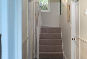 Please take care on the stairs in this old property, they are a little wonky. 