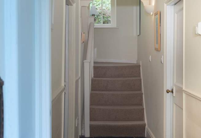 Please take care on the stairs in this old property, they are a little wonky. 