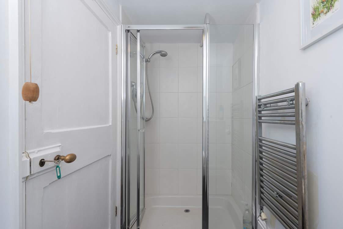The handy ground floor shower-room.