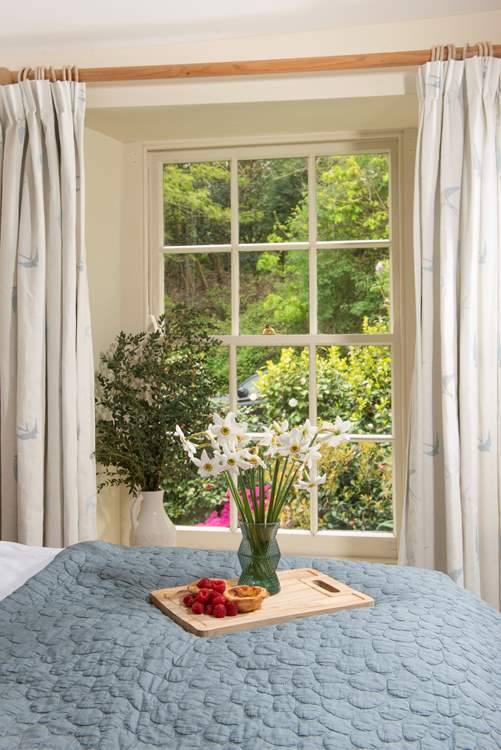 Breakfast in bed, yes please. You are on holiday after all.