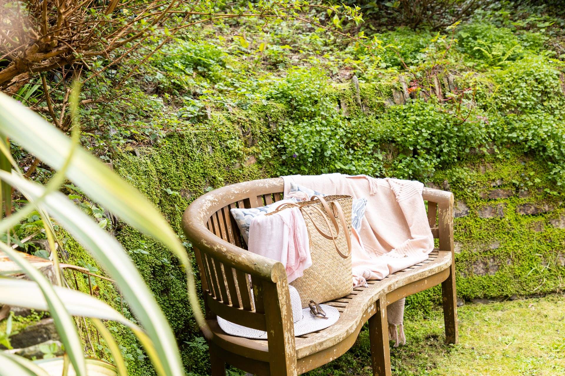 A lovely spot to sit out at the end of the day.