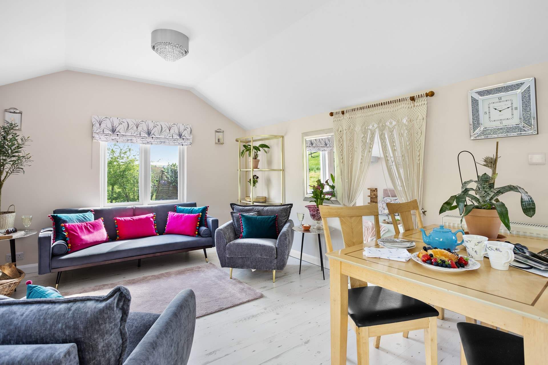 We are pretty sure you won't want to leave this gorgeous abode.