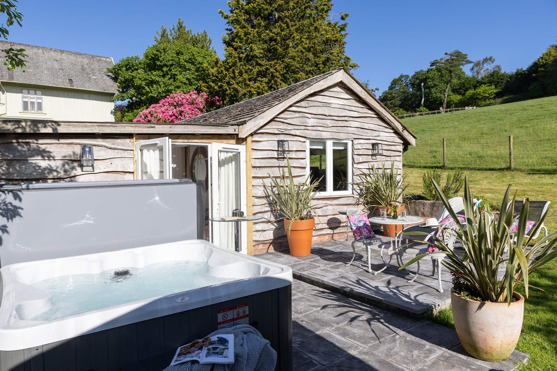 The perfect spot to relax on a lovely warm summers day.