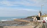 The harbour wall at Porthleven on a calm day. - Thumbnail Image