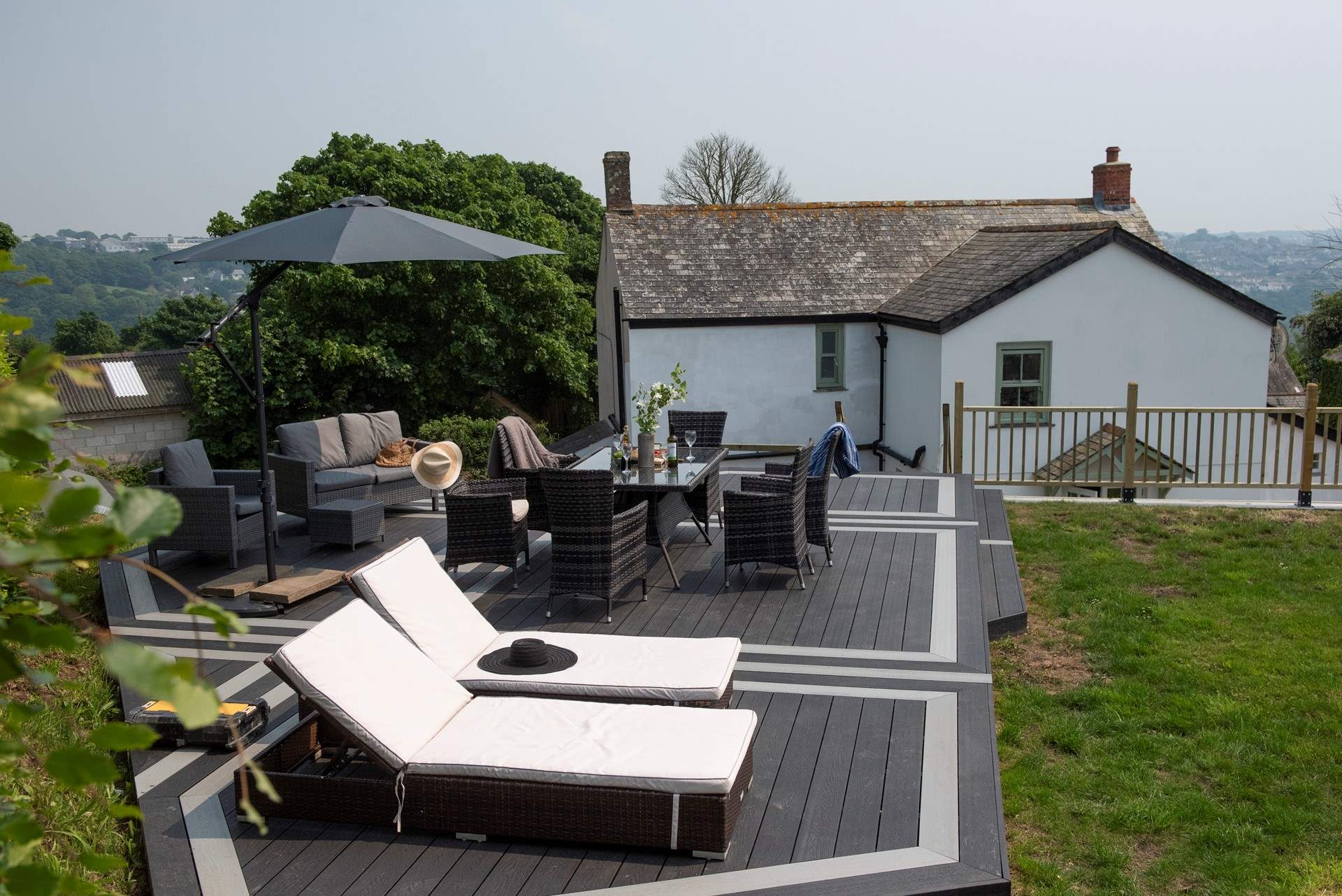 It is a beautifully designed extension to the garden.