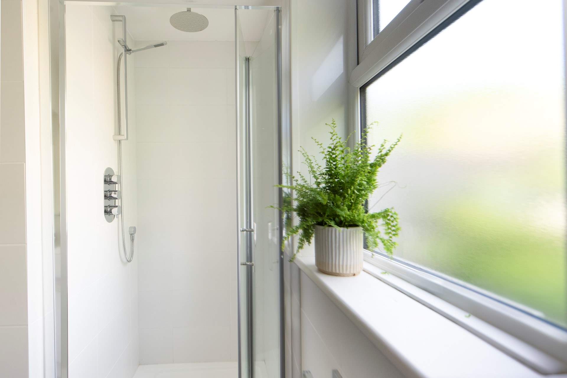 The ground floor shower-room is a handy addition. 