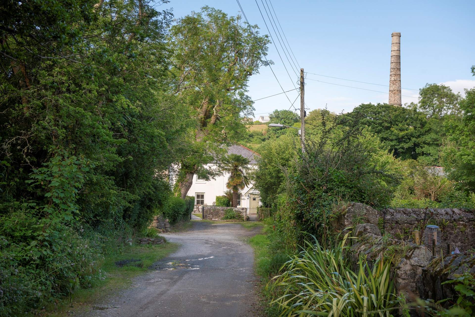 In the heart of the village yet tucked away in a peaceful location.