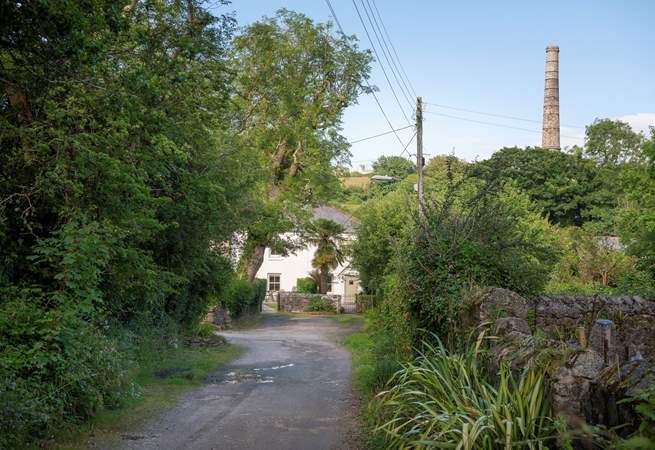 In the heart of the village yet tucked away in a peaceful location.