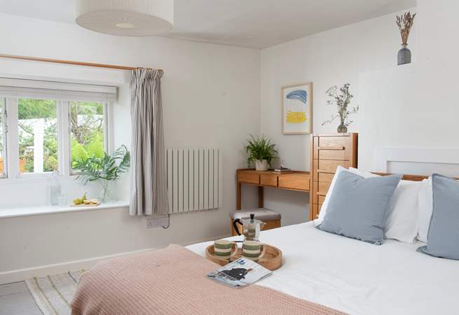 Bedroom 1 has lovely touches throughout. 