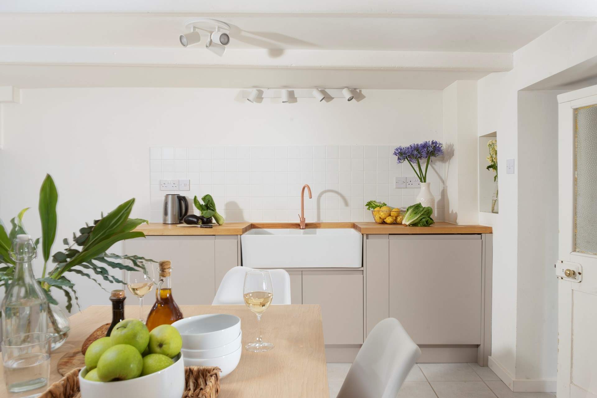 An elegant space to enjoy holiday meals together. 