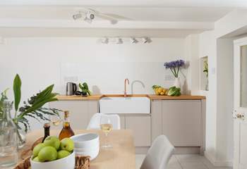 An elegant space to enjoy holiday meals together. 