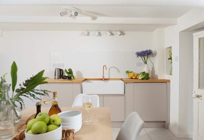 An elegant space to enjoy holiday meals together. 