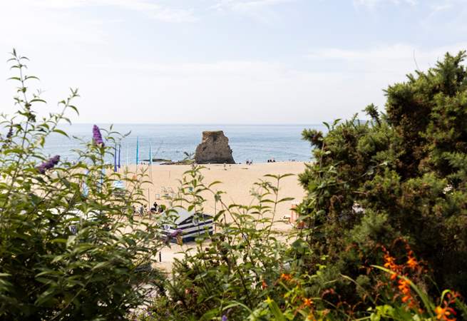 Carlyon Bay is a short drive away.