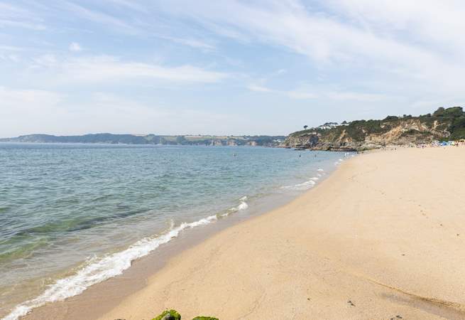 Why not spend the day swimming, paddle boarding or taking a coastal walk to enjoy the scenery. 