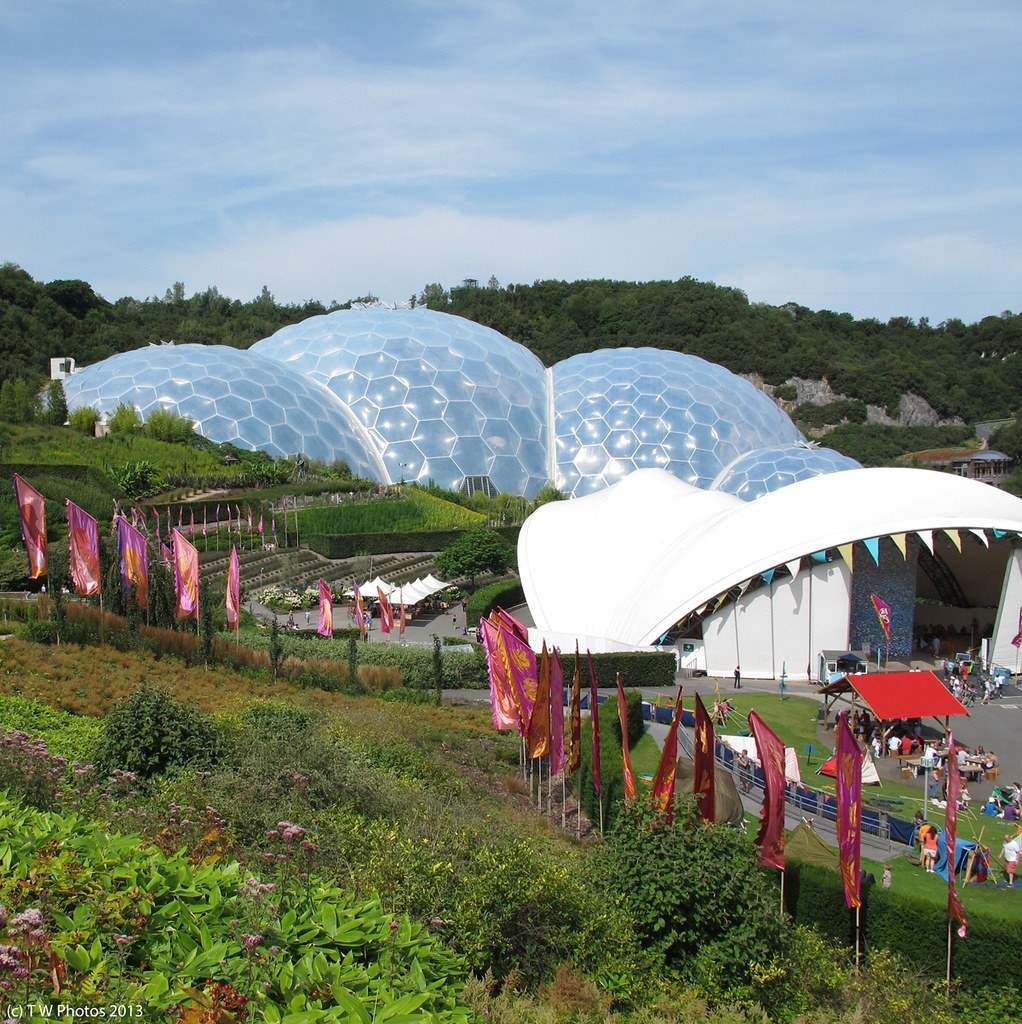 The biomes at The Eden Project await. 