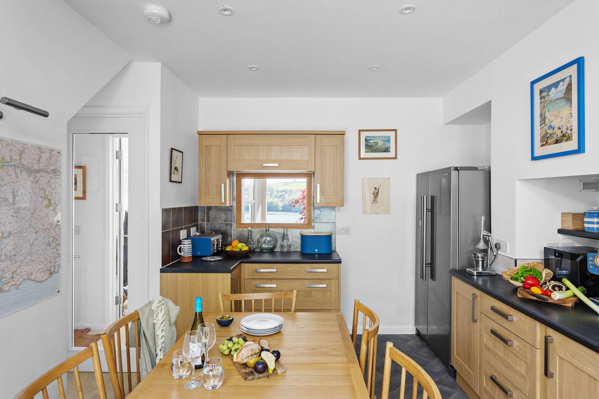 Pick up some local produce from the nearby farm shop.