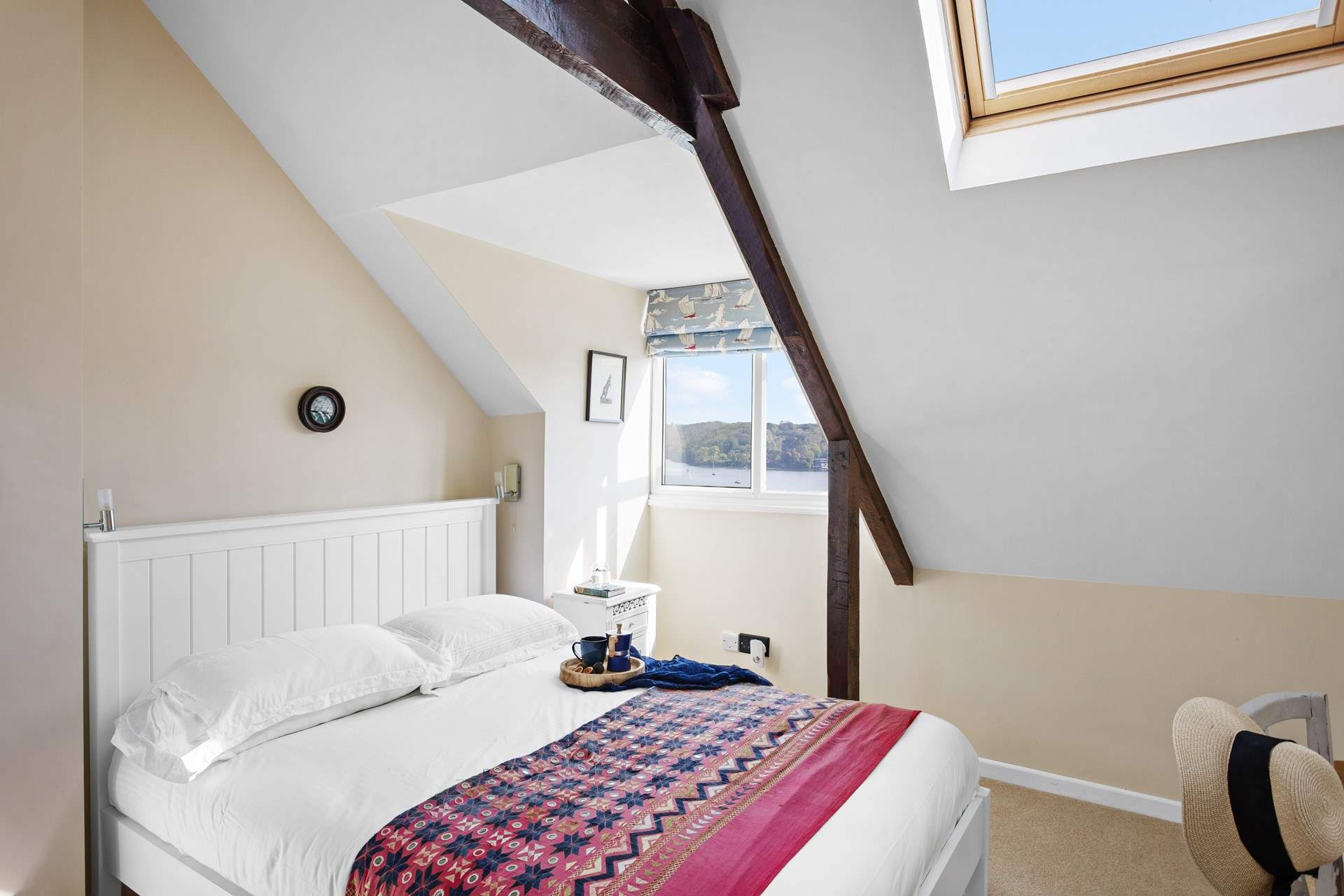 Snuggle up under the covers in bedroom 3.