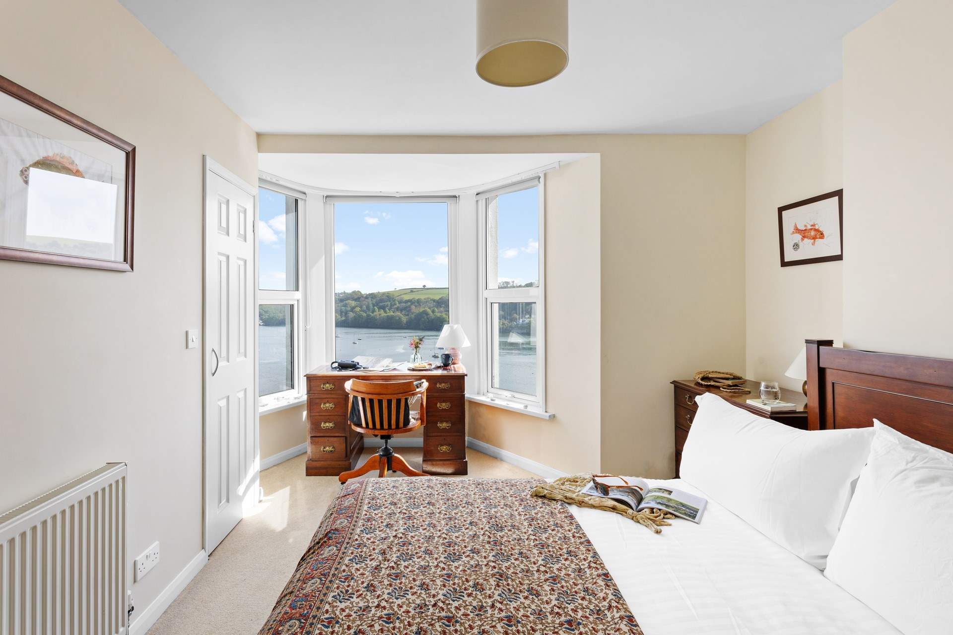 From the first bedroom more of those glorious estuary views.