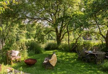 You are sure to while away many an hour in the garden, soaking in the setting.