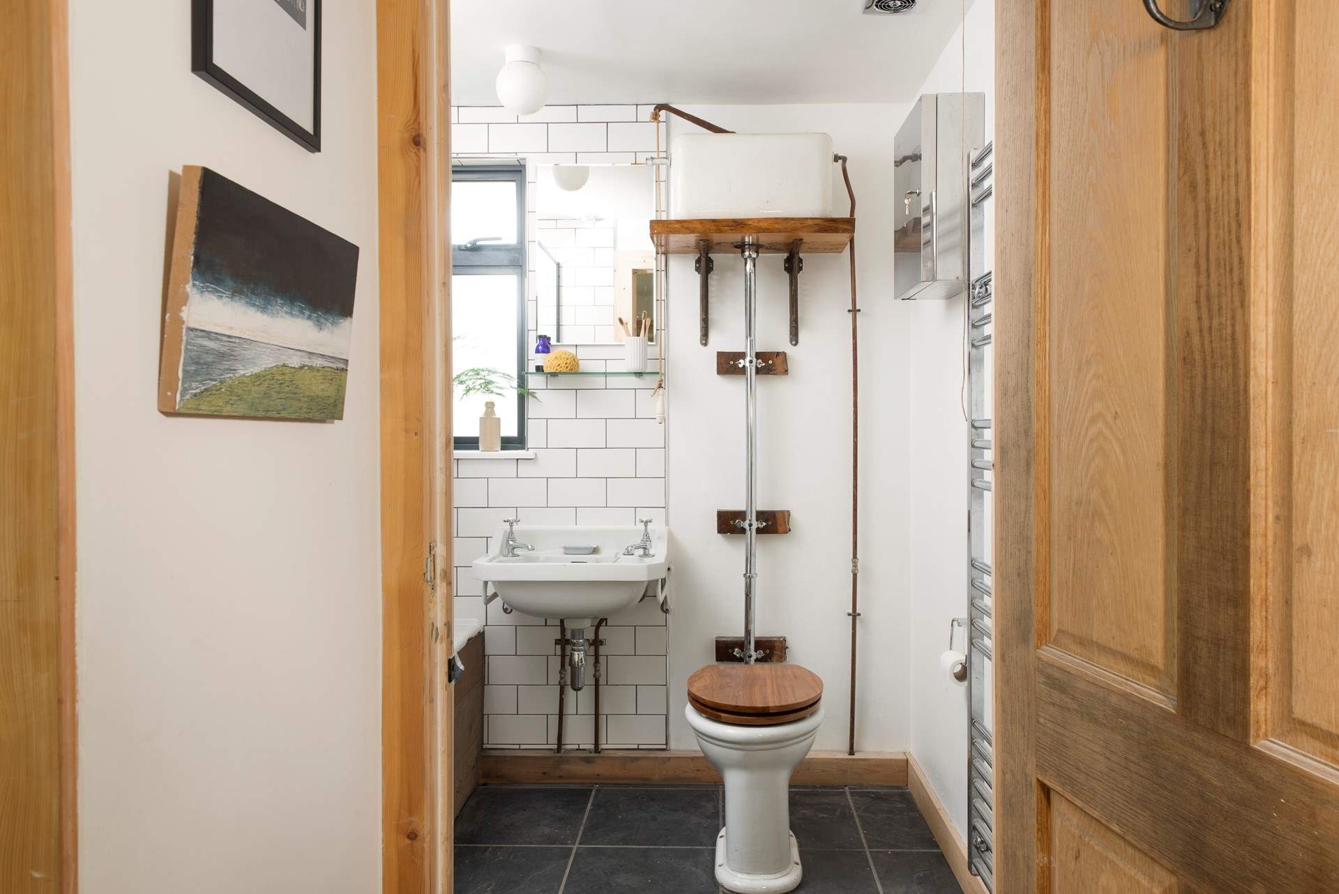 We think the toilet is a work of art.