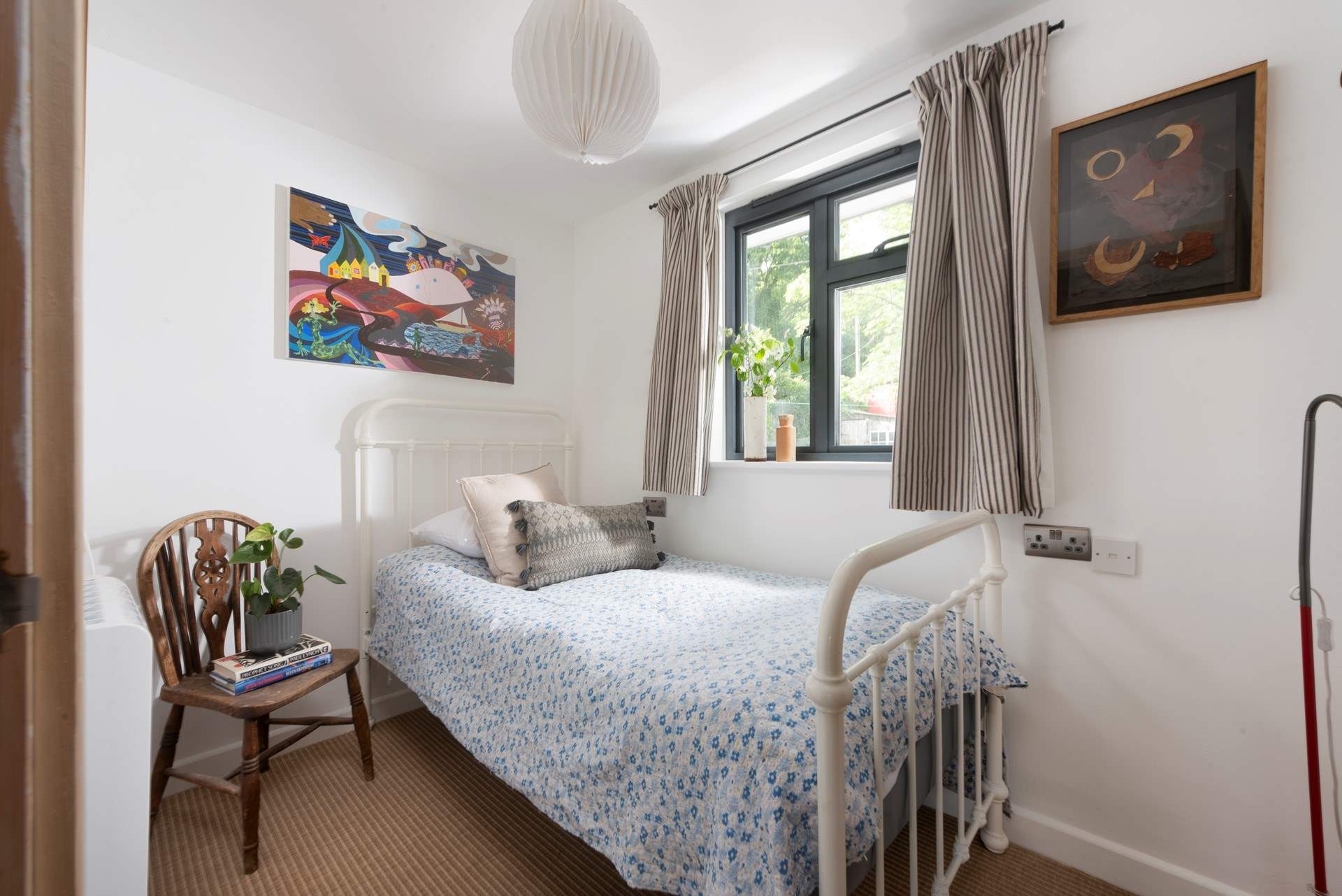 A single bed awaits in bedroom 3.