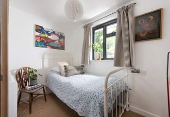 A single bed awaits in bedroom 3.