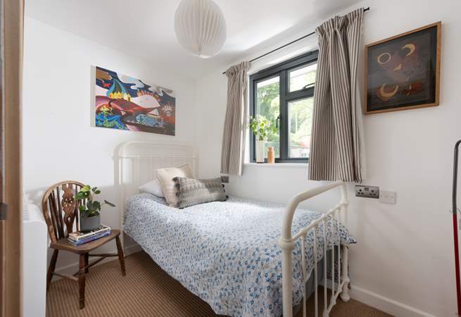 A single bed awaits in bedroom 3.