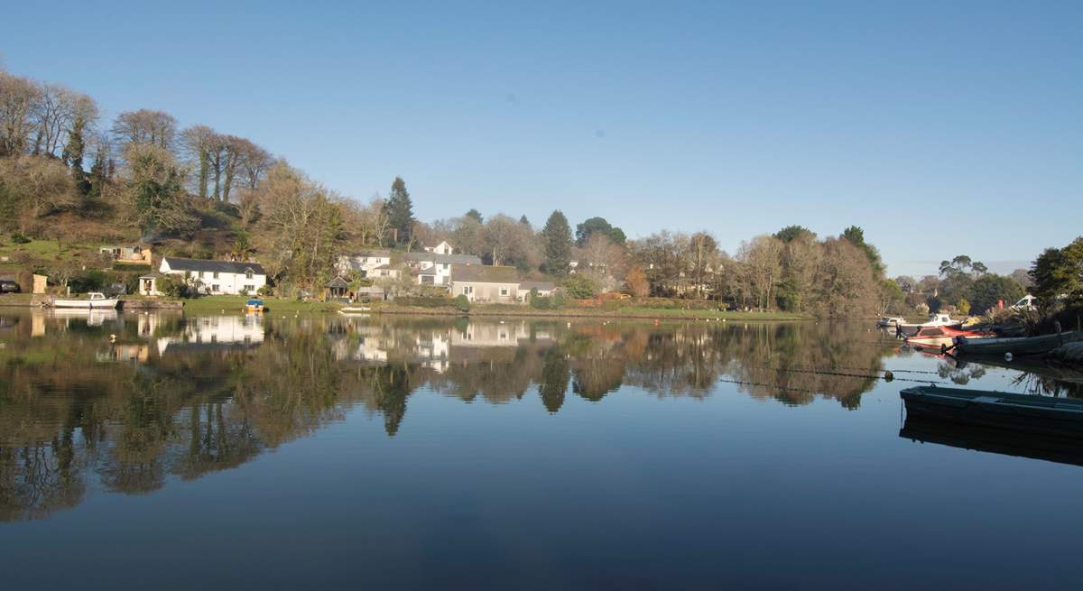 The nearby village of Lerryn is one of the prettiest in the county.