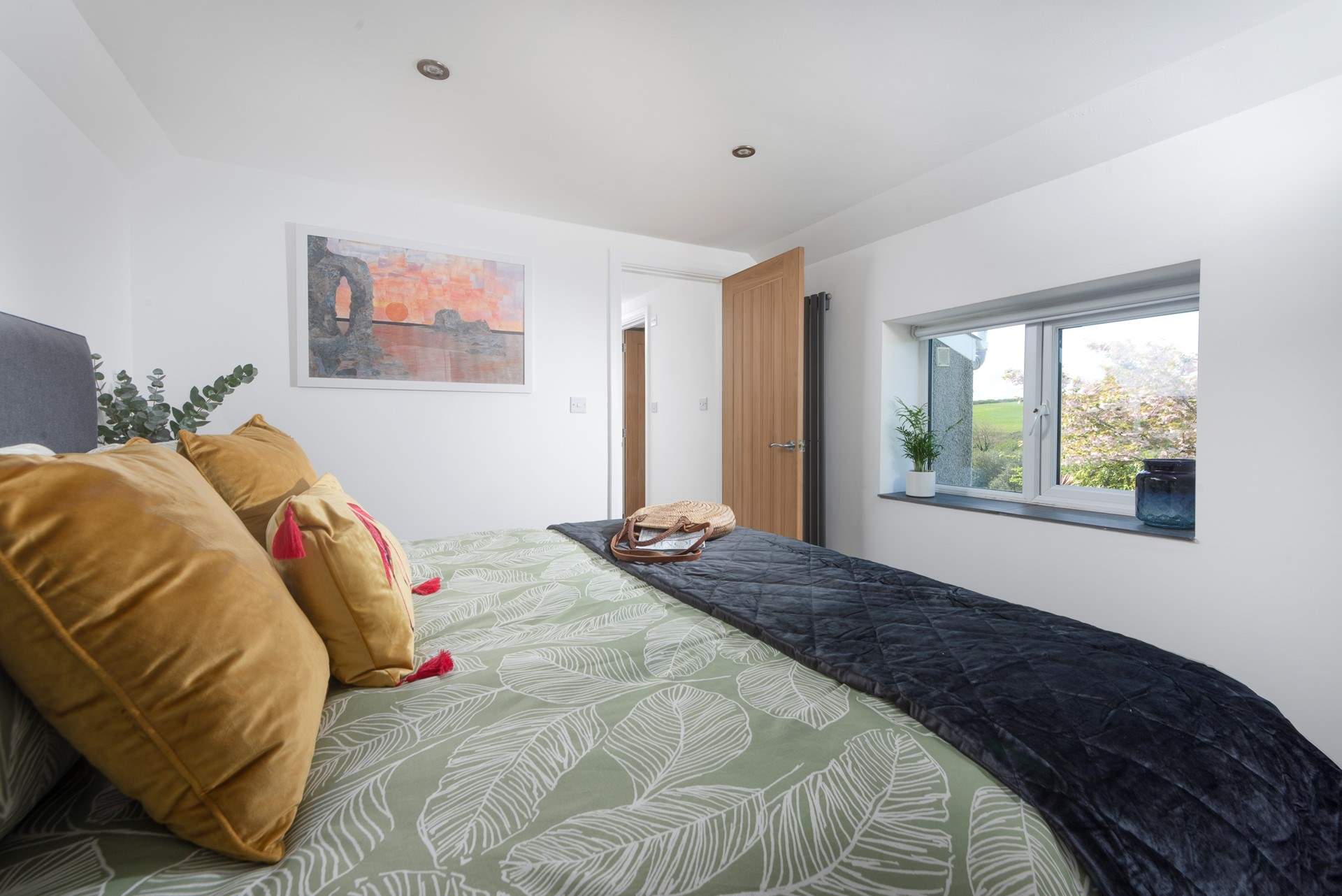 Imagine waking up to those countryside views.