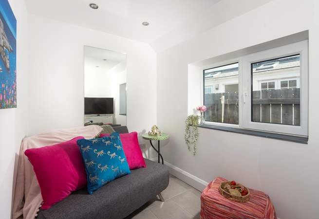  The snug is the perfect retreat for children. 