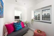 The snug is the perfect retreat for children.