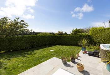 The lawn is a great spot for kids and dogs to have a run around - please be mindful of the drop from the patio to the lawn. 