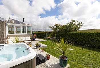 Time to get in that hot tub!