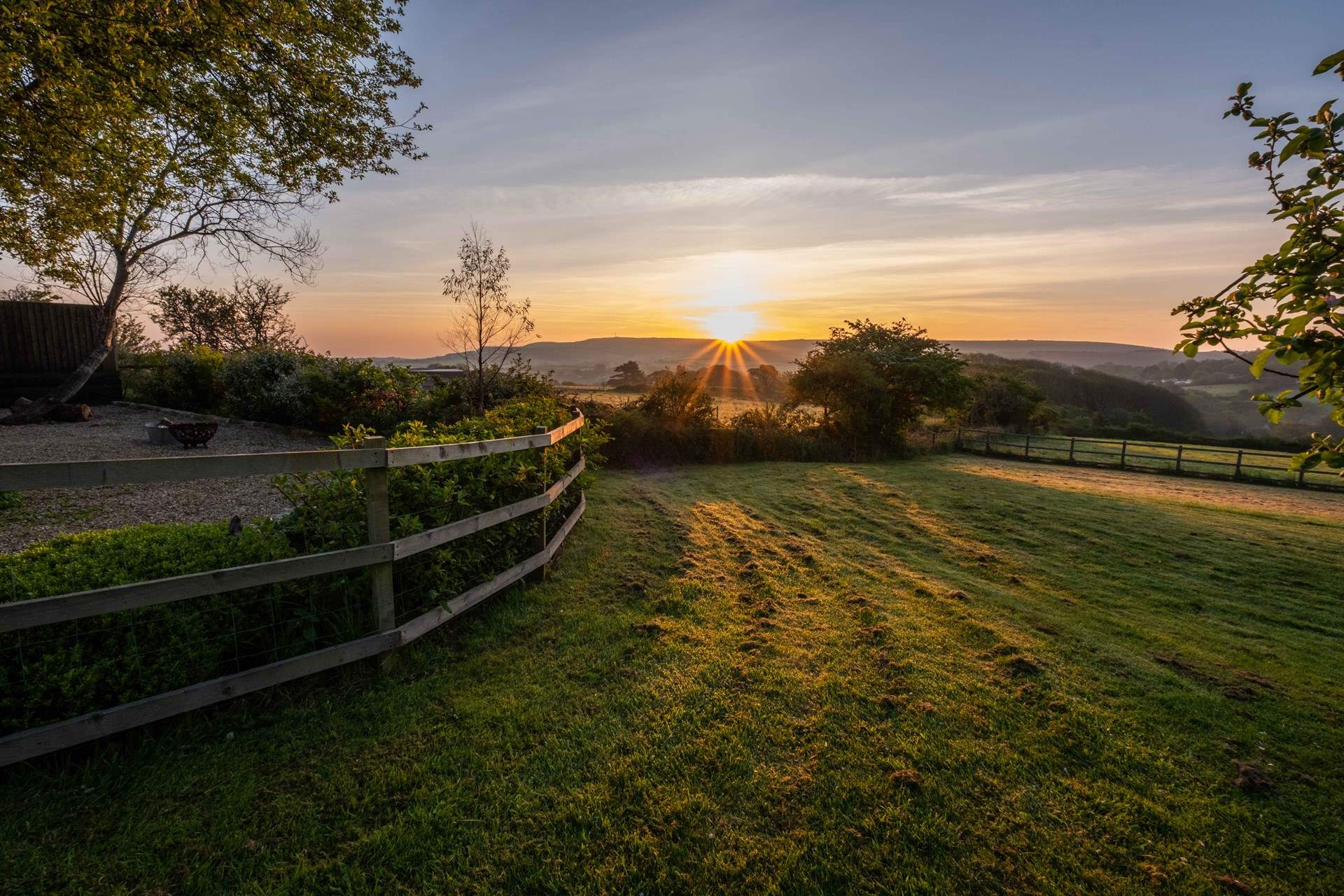 The countryside views are truly spectacular. 