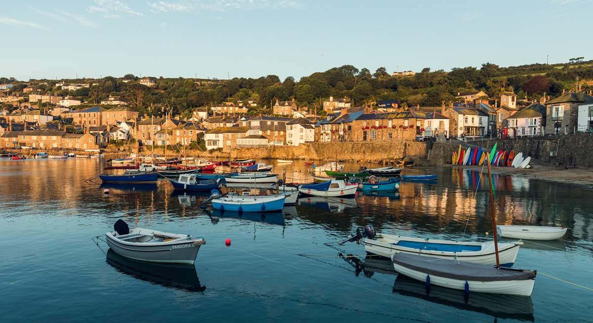 Lovely Mousehole and its quaint cobbled streets and picturesque harbour are close by. 