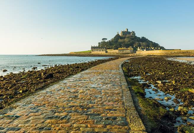 A trip to Cornwall wouldn't be complete without visiting St Michael's Mount in Marazion. 