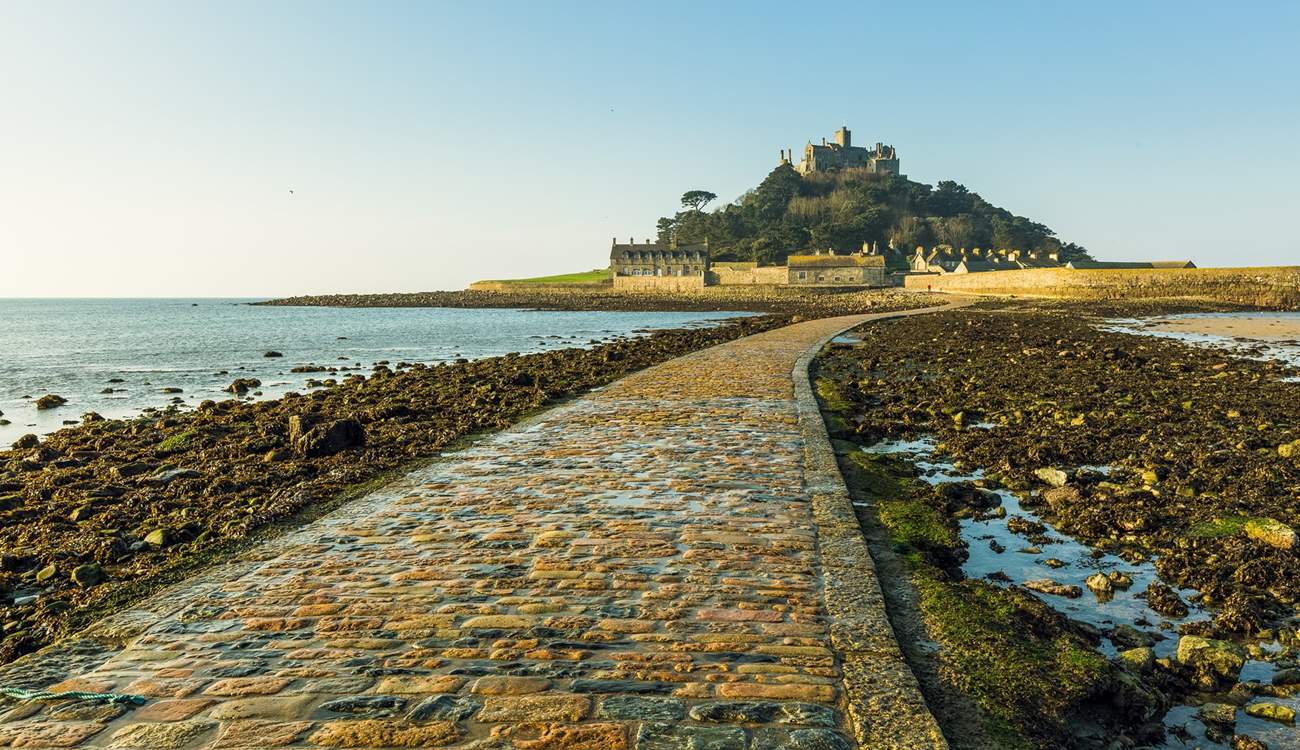 A trip to Cornwall wouldn't be complete without visiting St Michael's Mount in Marazion. 
