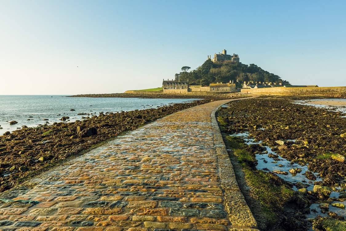 A trip to Cornwall wouldn't be complete without visiting St Michael's Mount in Marazion.