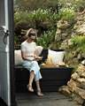 Sip a drink on the purpose-built bench directly outside the shack.