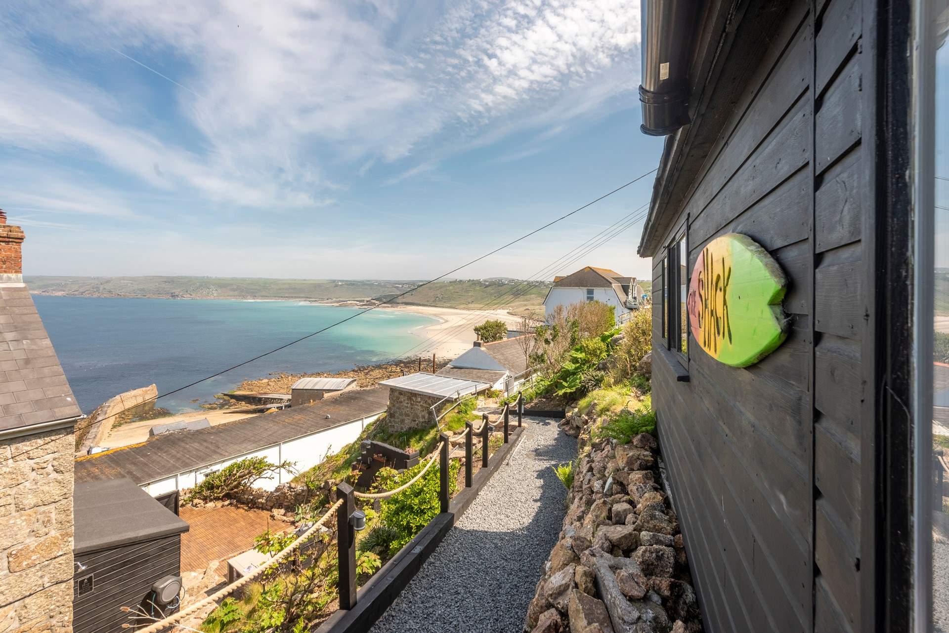 Boasting unbeatable views of Sennen Cove and beyond. 
