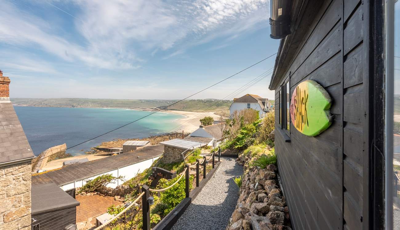 Boasting unbeatable views of Sennen Cove and beyond. 