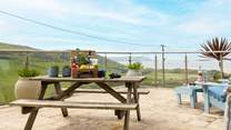 Indulge in some local treats and soak up the views and sunny summer rays.