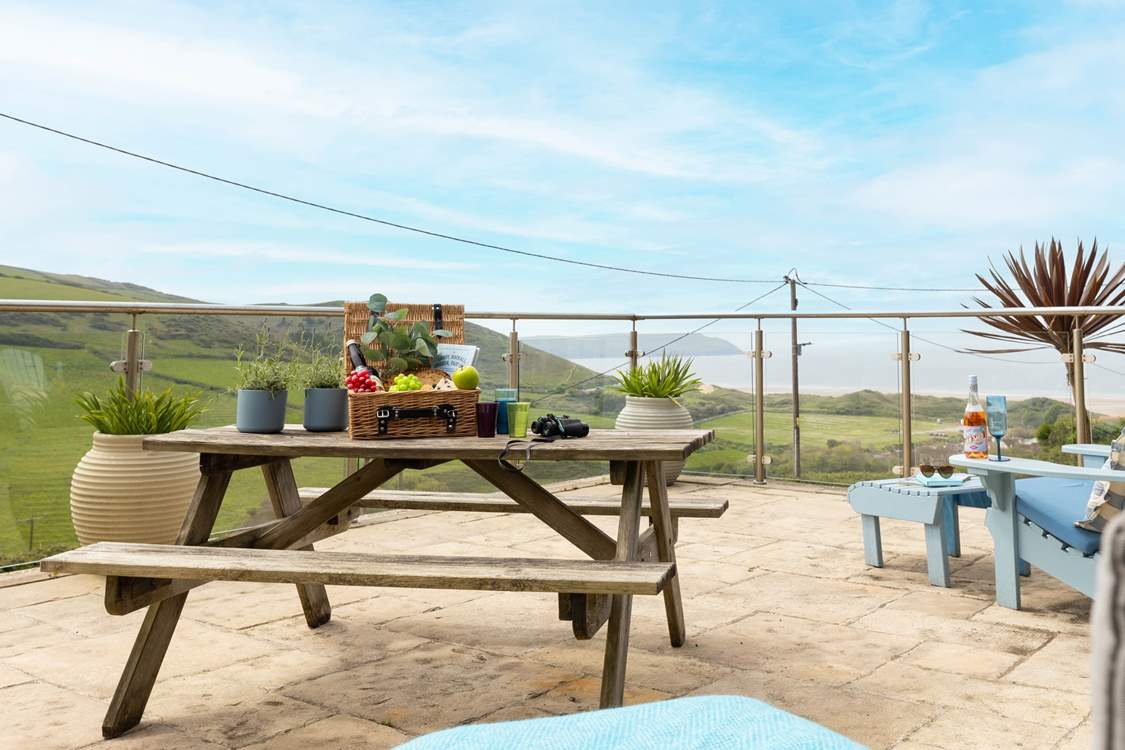 Indulge in some local treats and soak up the views and sunny summer rays.